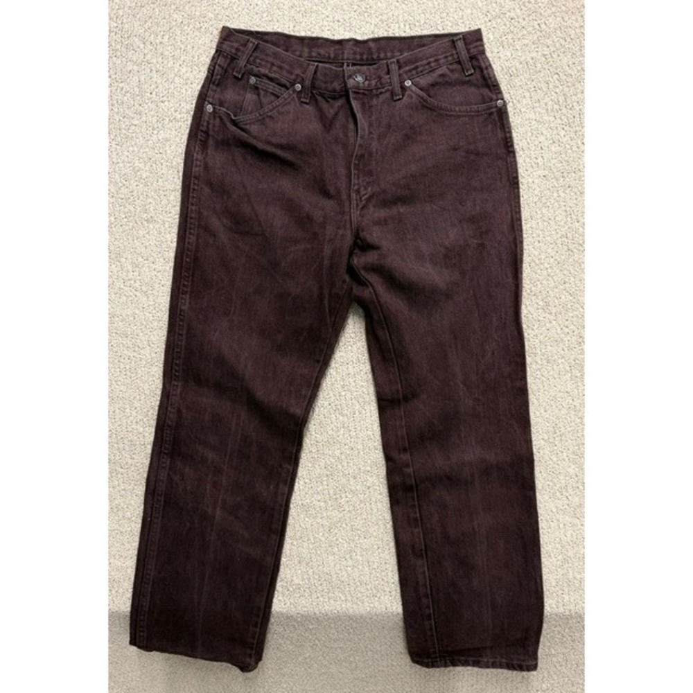 Dickies Straight Leg Jeans Mens 32x29 Brown Workwear